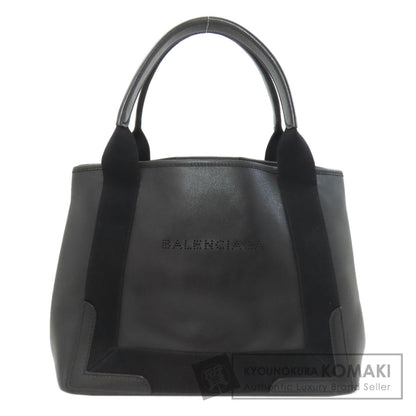 BALENCIAGA 339933 NAVY CABAS Tote Bag Leather Ladies [Used]
