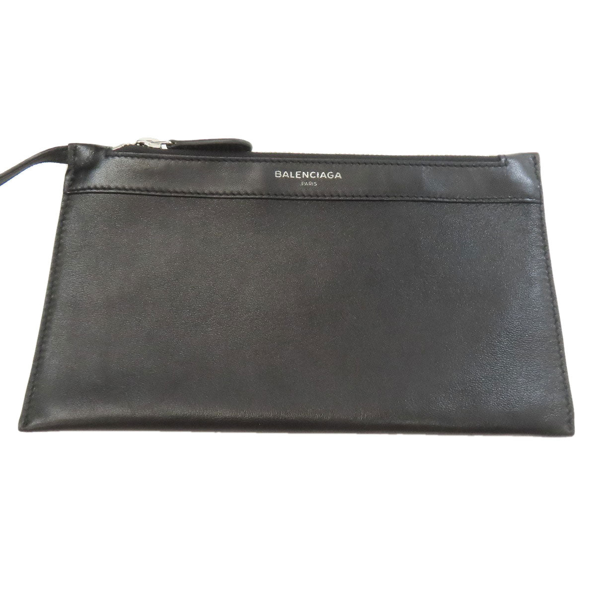 BALENCIAGA 339933 NAVY CABAS Tote Bag Leather Ladies [Used]