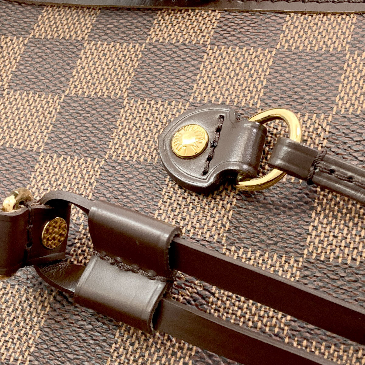 LOUIS VUITTON N51105 Neverfull MM Tote Bag Damier canvas Ladies [Used]