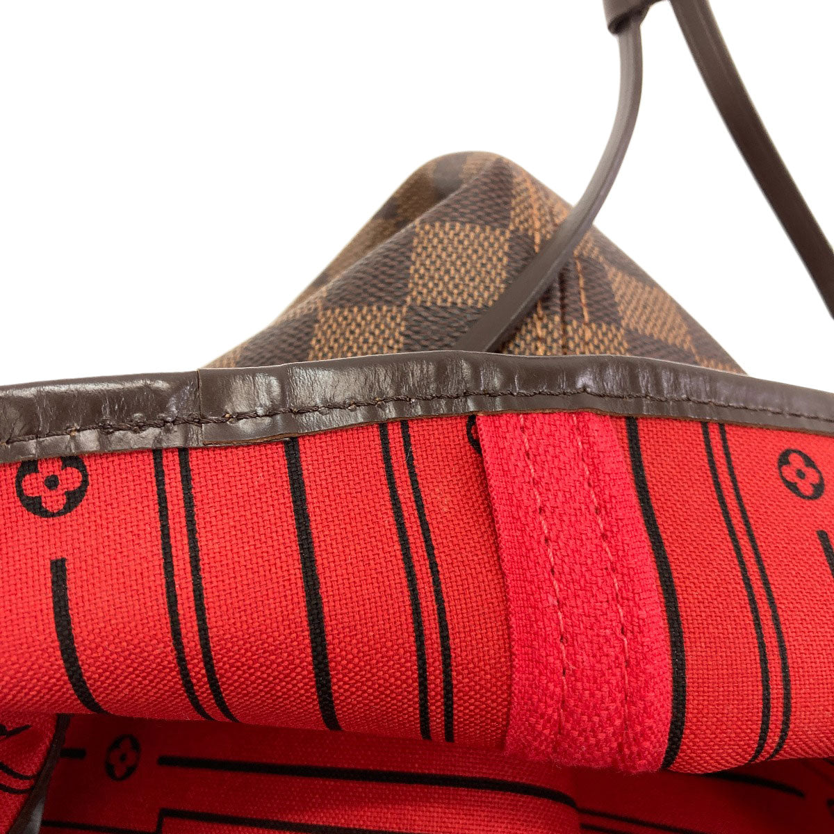 LOUIS VUITTON N51105 Neverfull MM Tote Bag Damier canvas Ladies [Used]