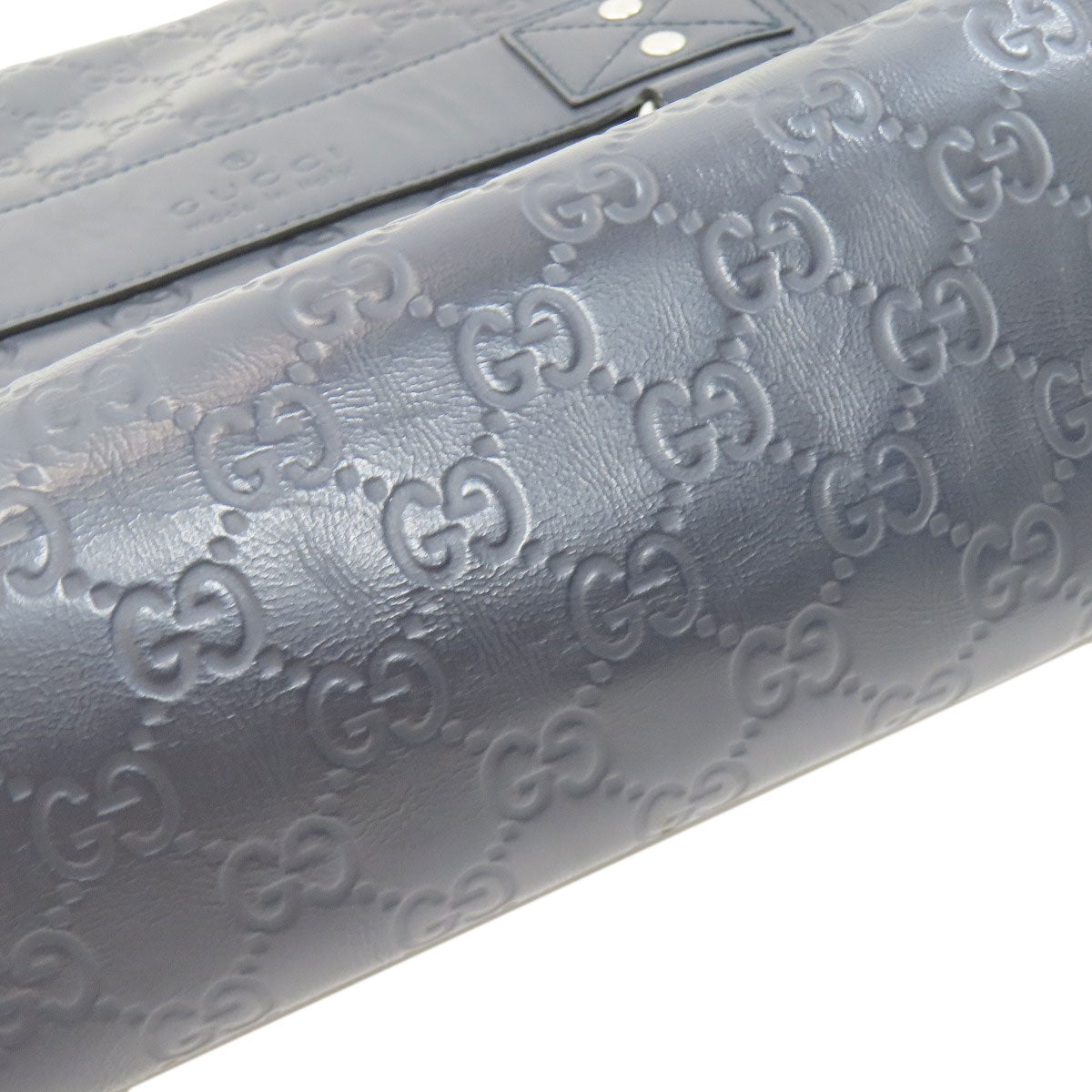 GUCCI 246067 Messenger GG Signature Guccissima Shoulder Bag Leather mens [Used]