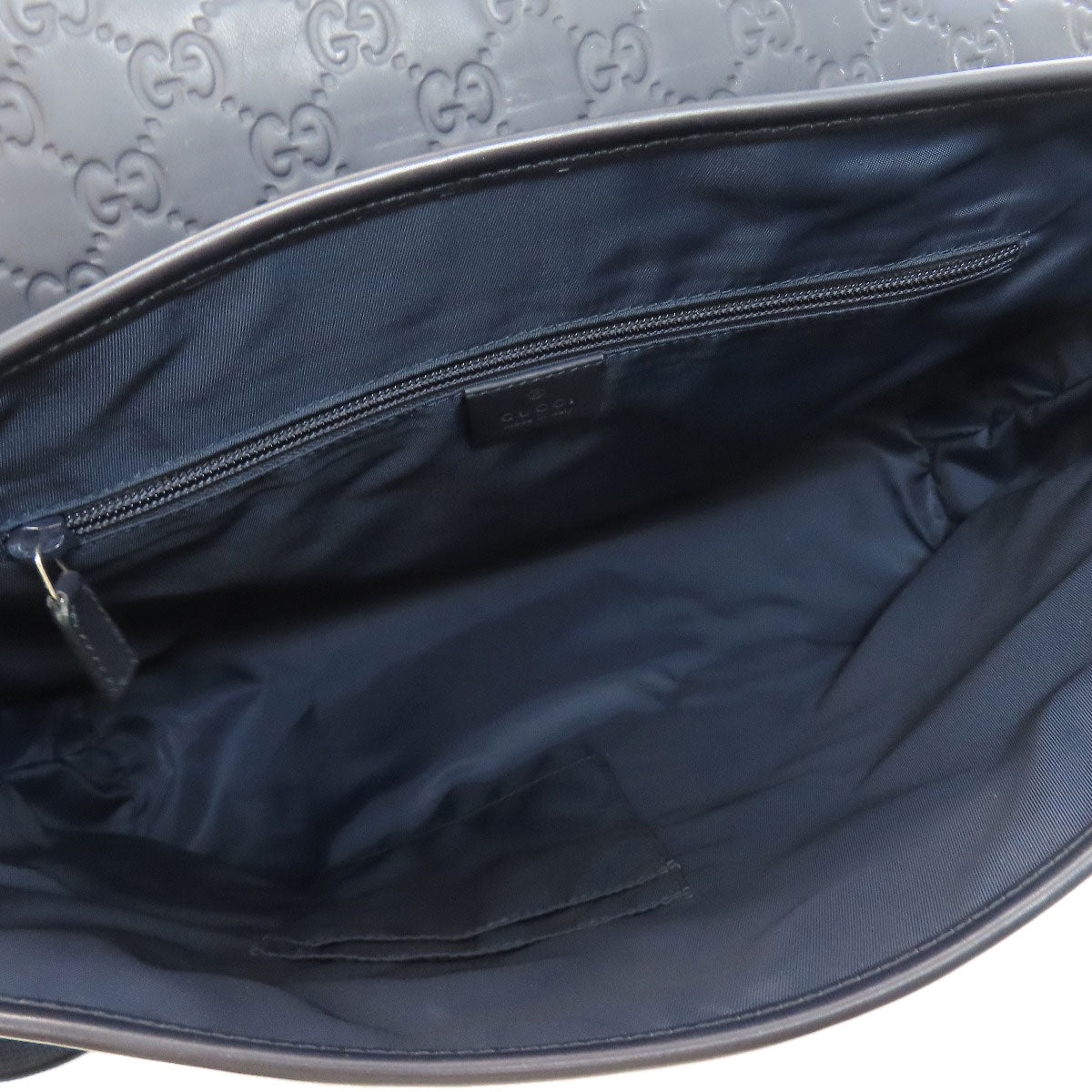GUCCI 246067 Messenger GG Signature Guccissima Shoulder Bag Leather mens [Used]