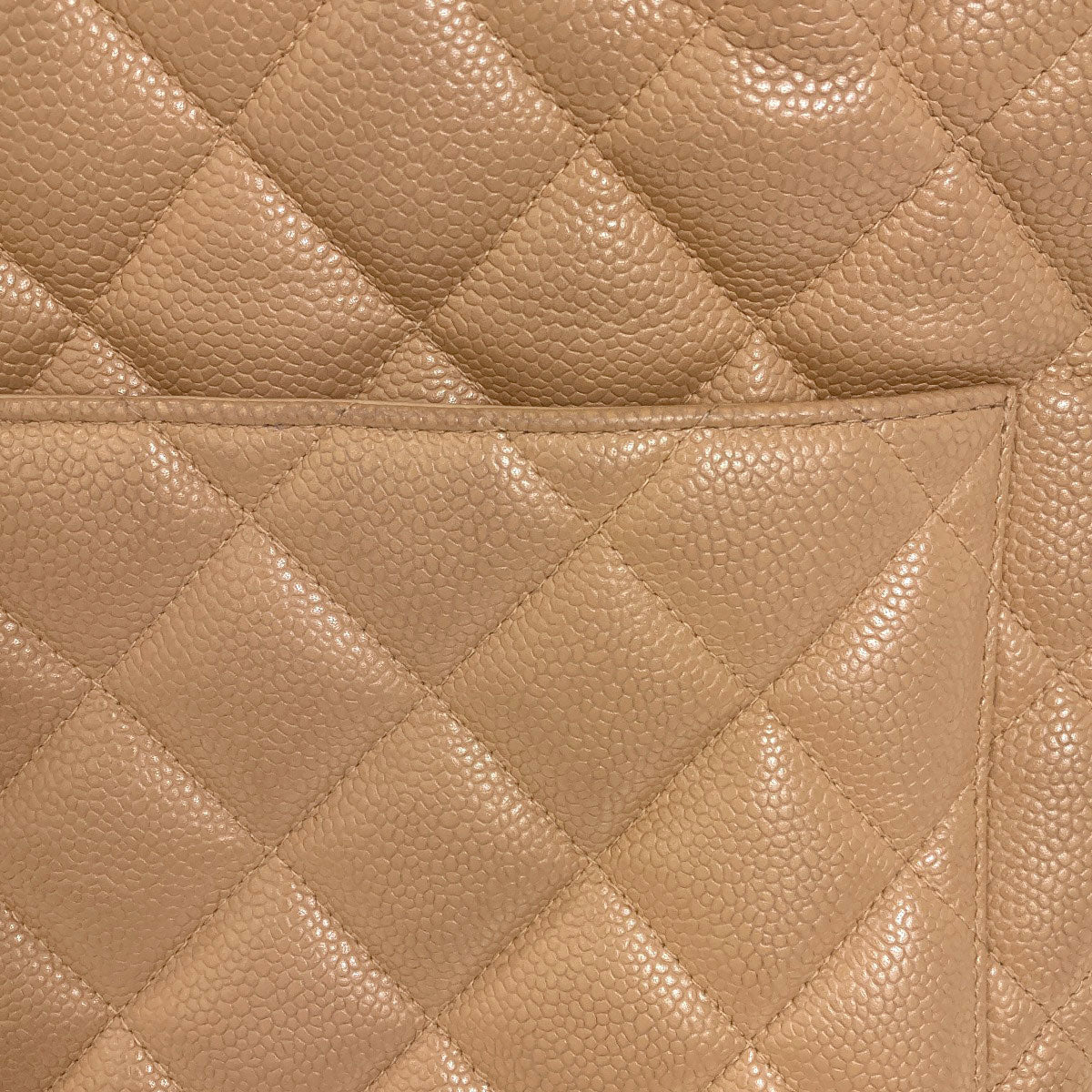 CHANEL Medallion GoldHardware Tote Bag Grained Calfskin Skin Ladies [Used]