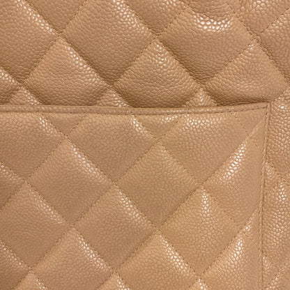 CHANEL Medallion GoldHardware Tote Bag Grained Calfskin Skin Ladies [Used]