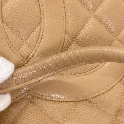 CHANEL Medallion GoldHardware Tote Bag Grained Calfskin Skin Ladies [Used]