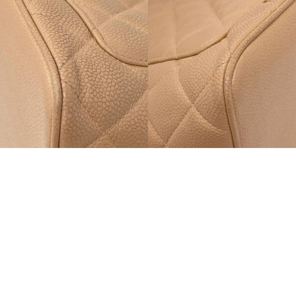 CHANEL Medallion GoldHardware Tote Bag Grained Calfskin Skin Ladies [Used]