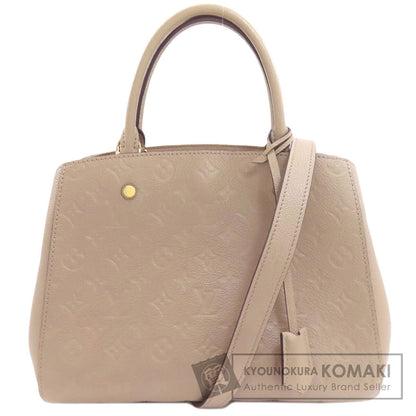 LOUIS VUITTON M41682 Montaigne MM Handbag Empreinte Ladies [Used]