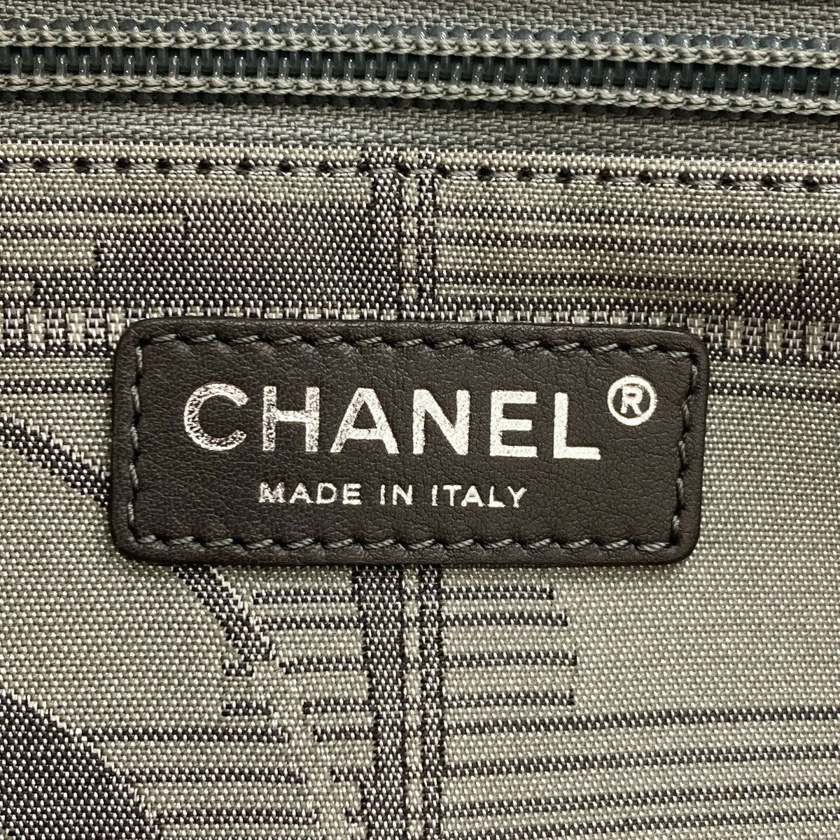 CHANEL New travel line Tote Bag Nylon jacquard Ladies [Used]