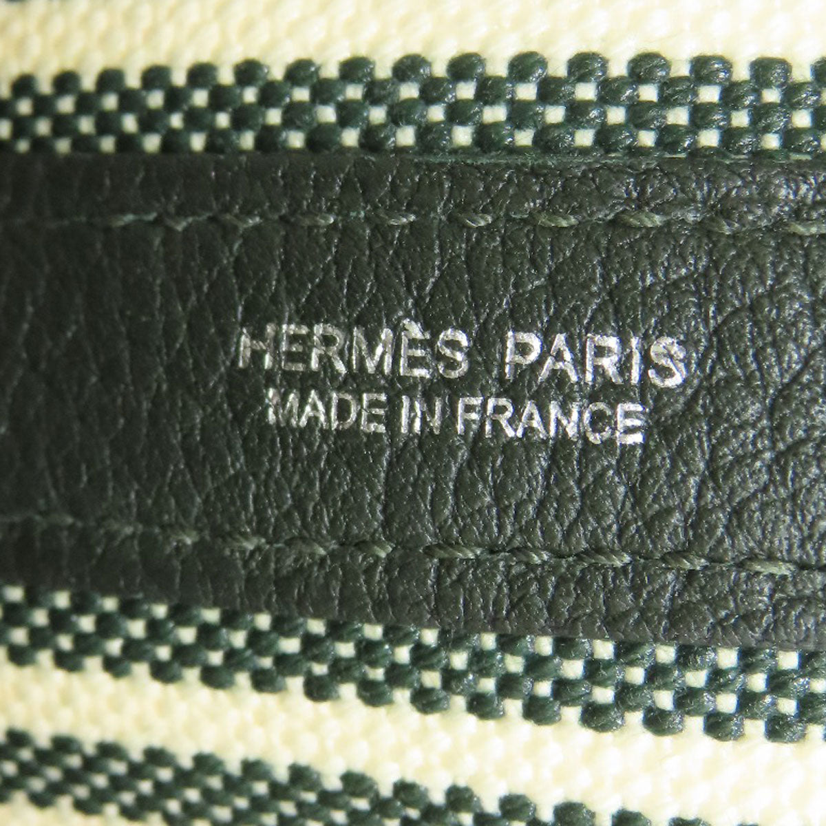 HERMES Garden Party 36 PM Pocket SilverHardware Tote Bag Toile Riga NegondaLadies [Used]