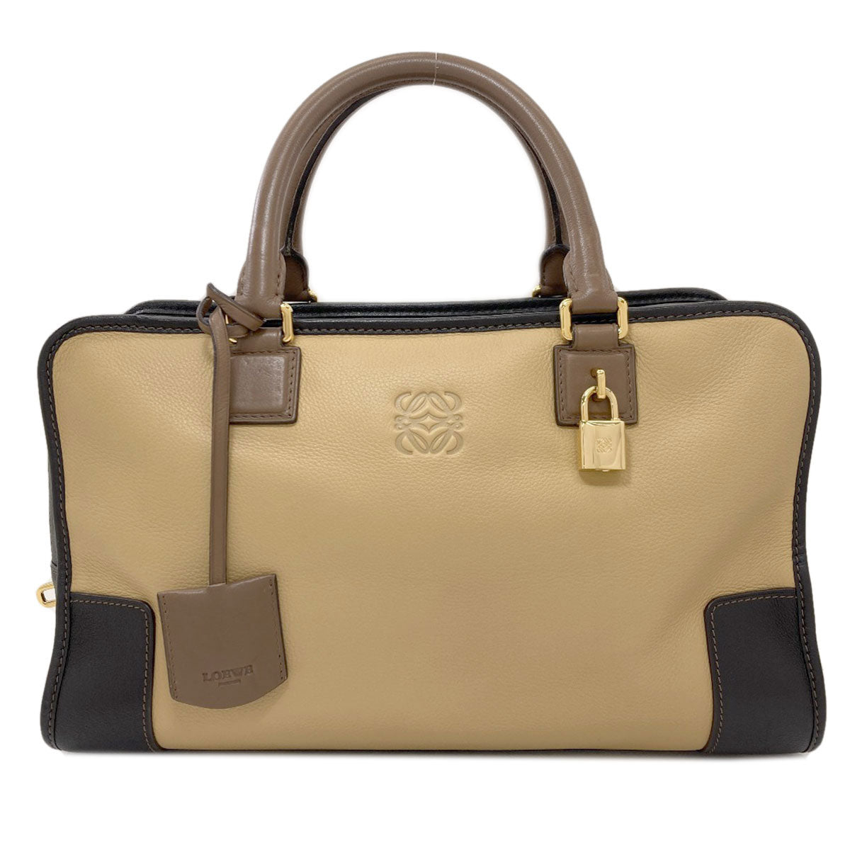 LOEWE Amazona Handbag Lambskin Ladies [Used]