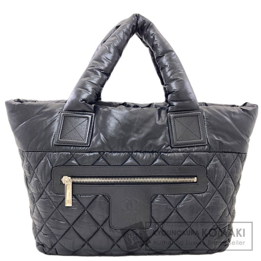 CHANEL Cocoko Koon SilverHardware Handbag Nylon Ladies [Used]
