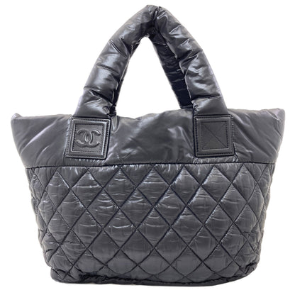 CHANEL Cocoko Koon SilverHardware Handbag Nylon Ladies [Used]