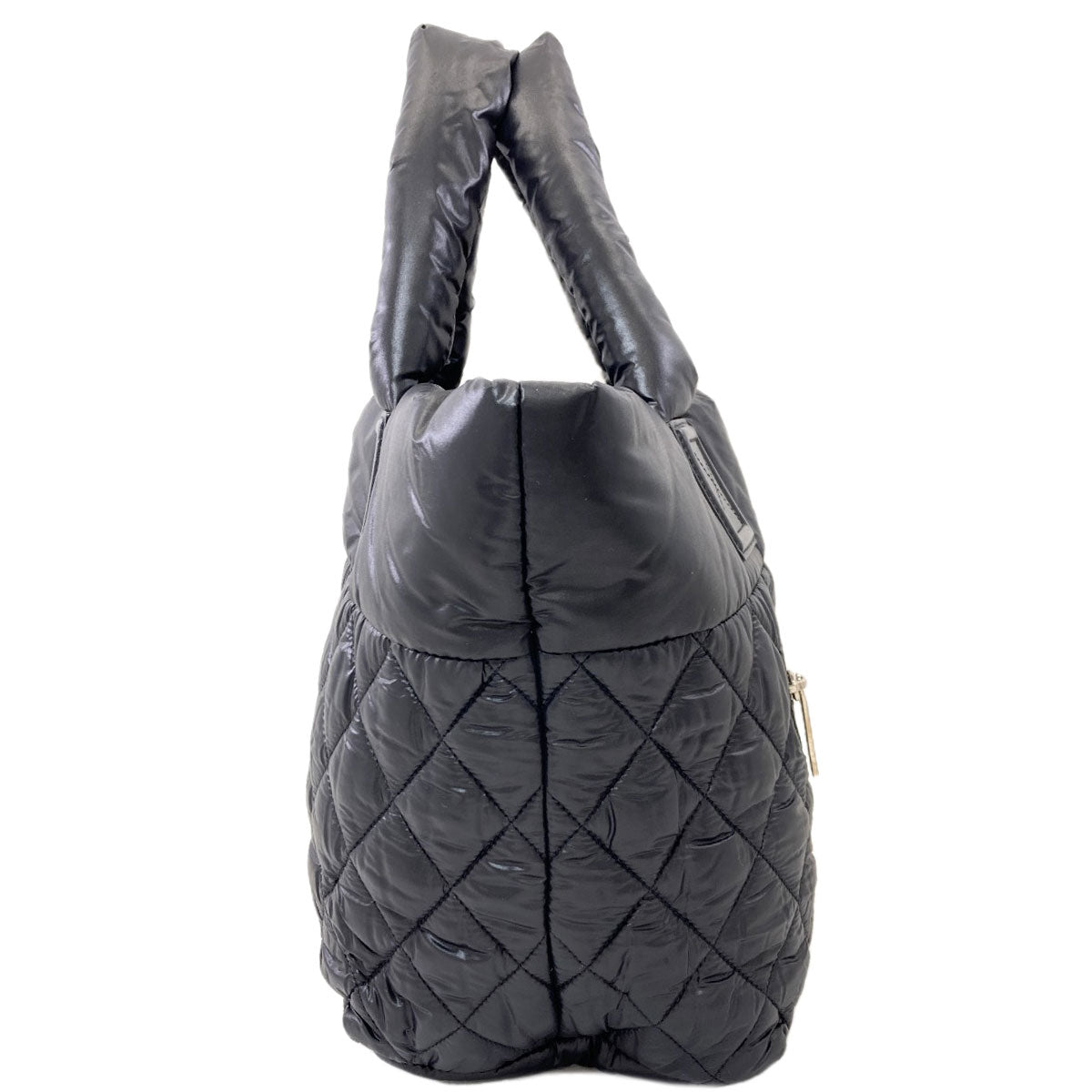 CHANEL Cocoko Koon SilverHardware Handbag Nylon Ladies [Used]