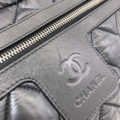 CHANEL Cocoko Koon SilverHardware Handbag Nylon Ladies [Used]