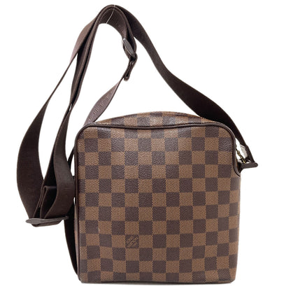 LOUIS VUITTON N41442 Olaf PM Shoulder Bag Damier canvas Ladies [Used]