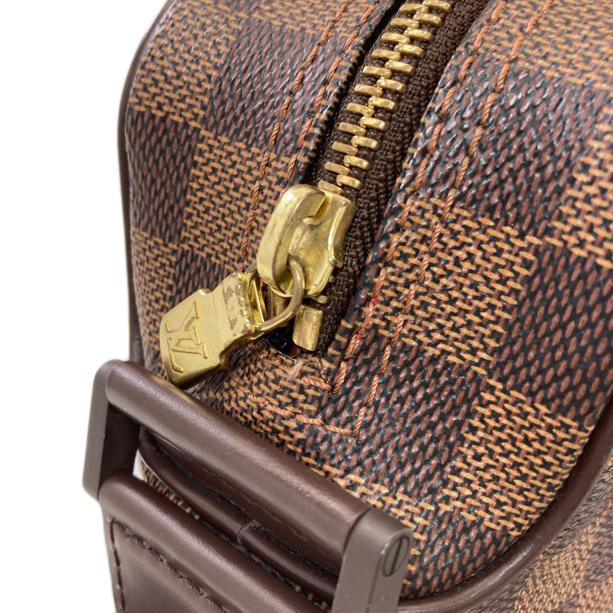 LOUIS VUITTON N41442 Olaf PM Shoulder Bag Damier canvas Ladies [Used]
