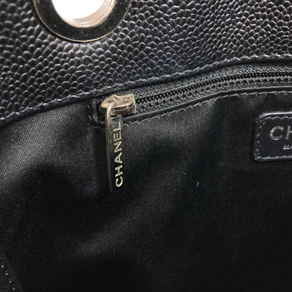 CHANEL Matelasse COCO Mark Chain 2WAY Tote Bag Grained Calfskin Skin Ladies [Used]