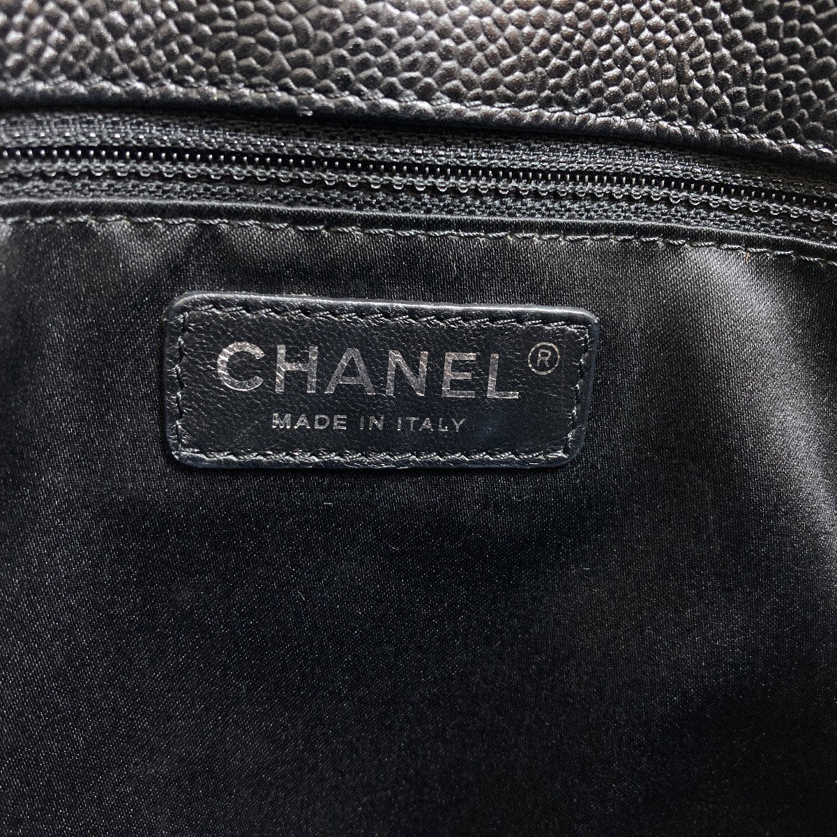 CHANEL Matelasse COCO Mark Chain 2WAY Tote Bag Grained Calfskin Skin Ladies [Used]