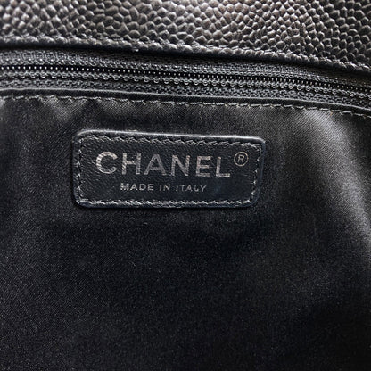 CHANEL Matelasse COCO Mark Chain 2WAY Tote Bag Grained Calfskin Skin Ladies [Used]