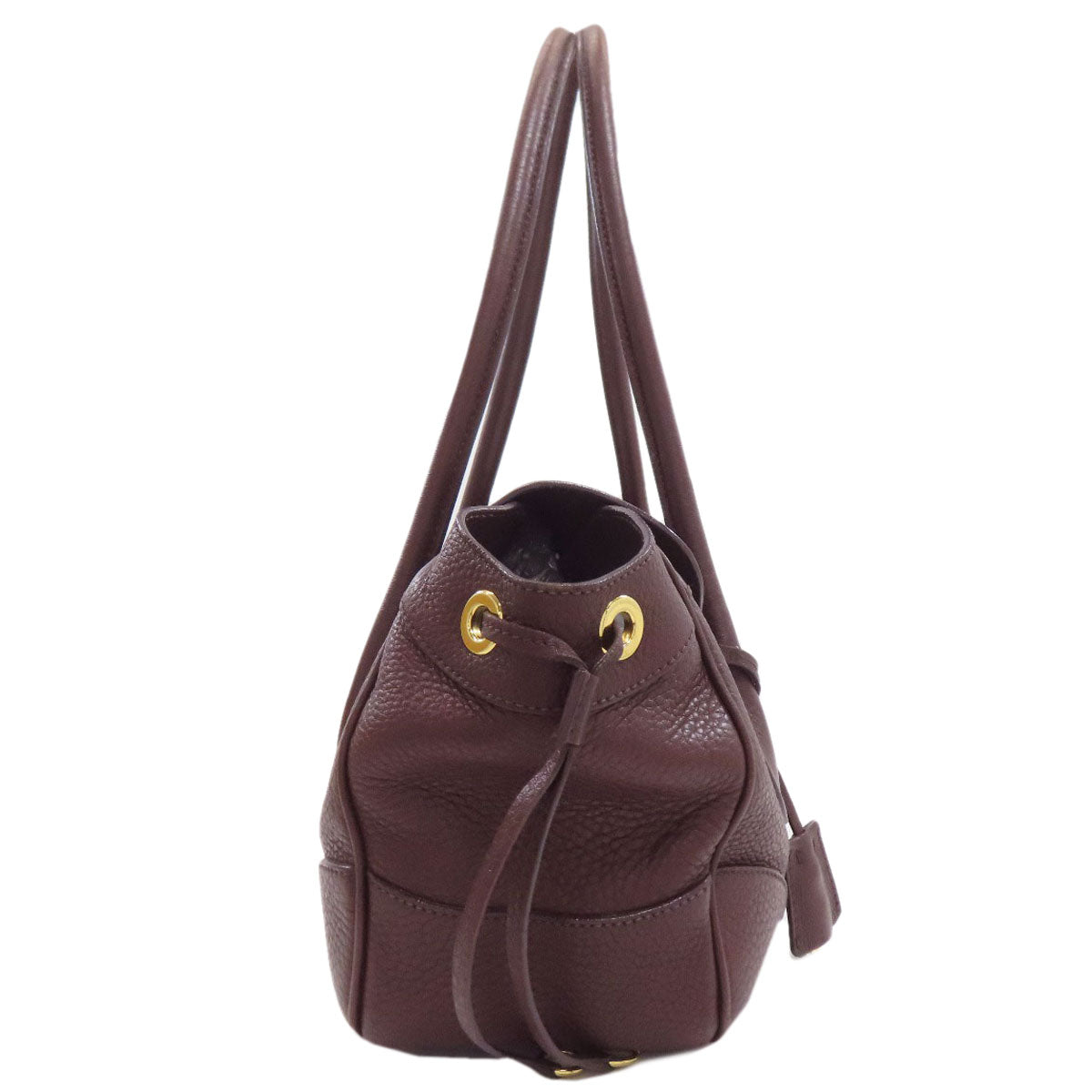PRADA BR3116 logo Tote Bag Leather Ladies [Used]
