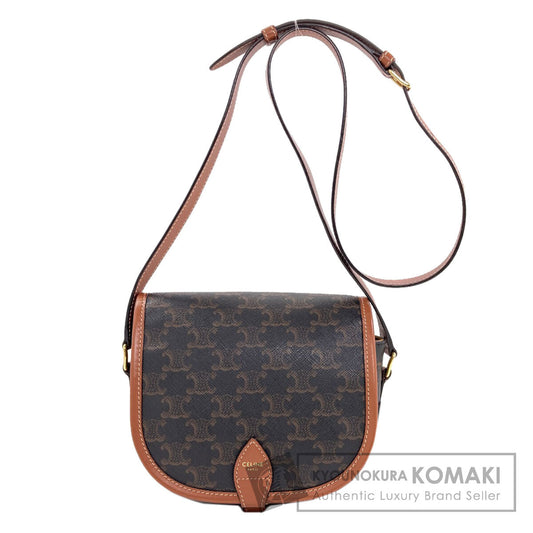 CELINE Triomphe Shoulder Bag PVC Ladies [Used]