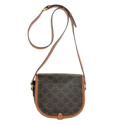 CELINE Triomphe Shoulder Bag PVC Ladies [Used]