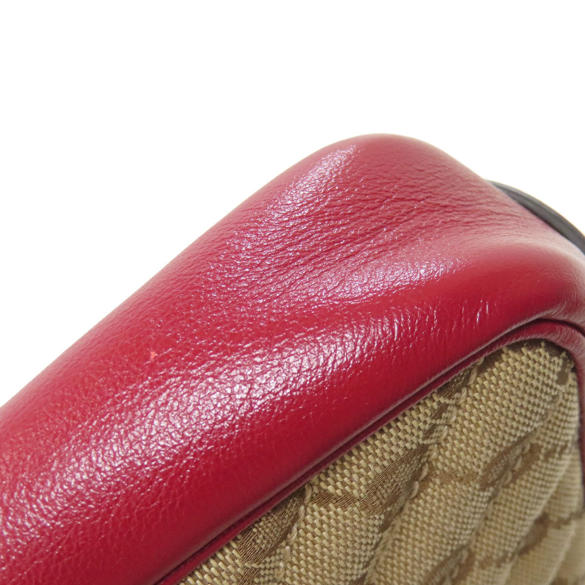 GUCCI 446744 GG Marmont Shoulder Bag Canvas CalfLadies [Used]