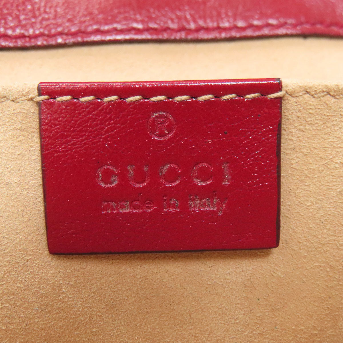 GUCCI 446744 GG Marmont Shoulder Bag Canvas CalfLadies [Used]