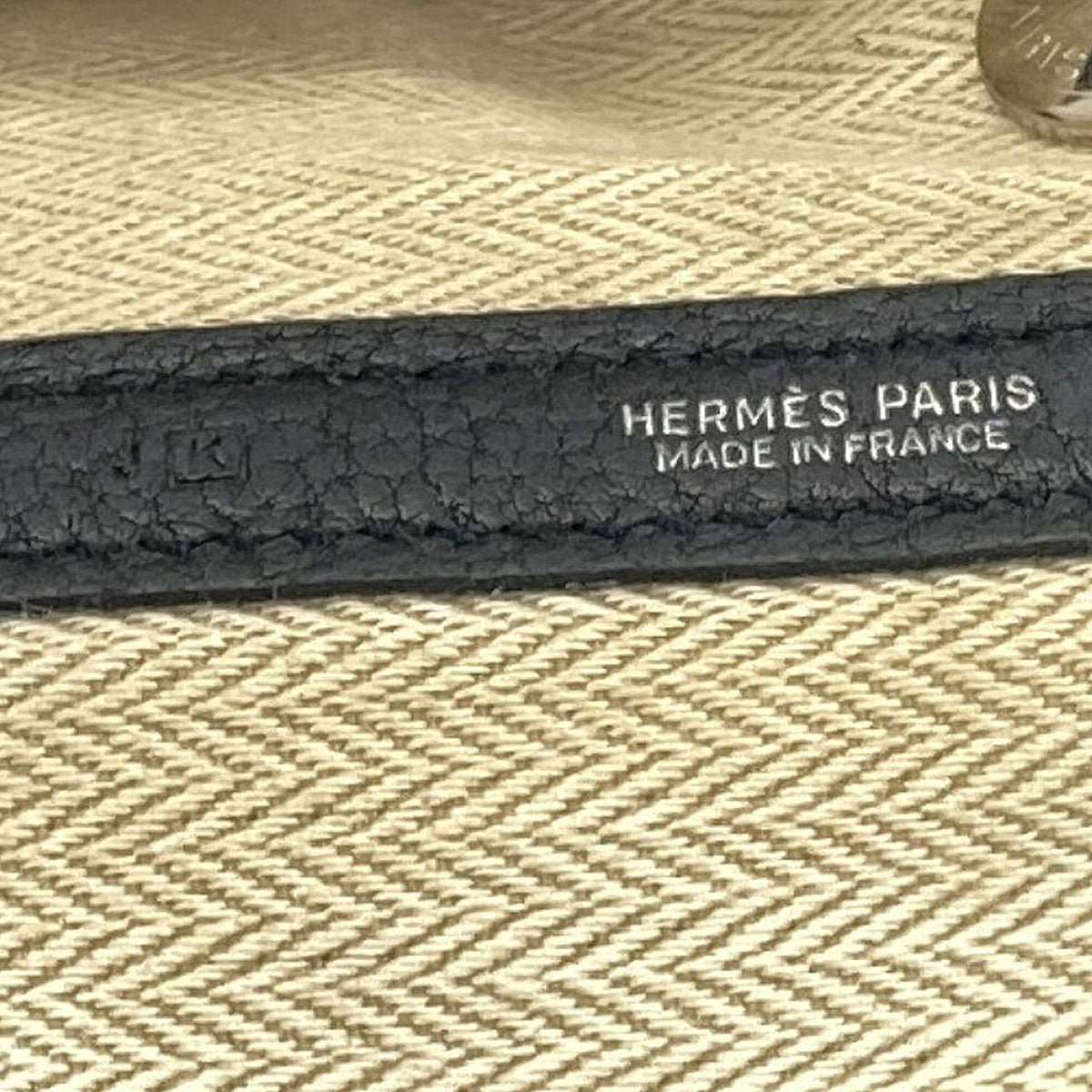 HERMES Garden Party TPM SilverHardware Handbag Negonda Ladies [Used]
