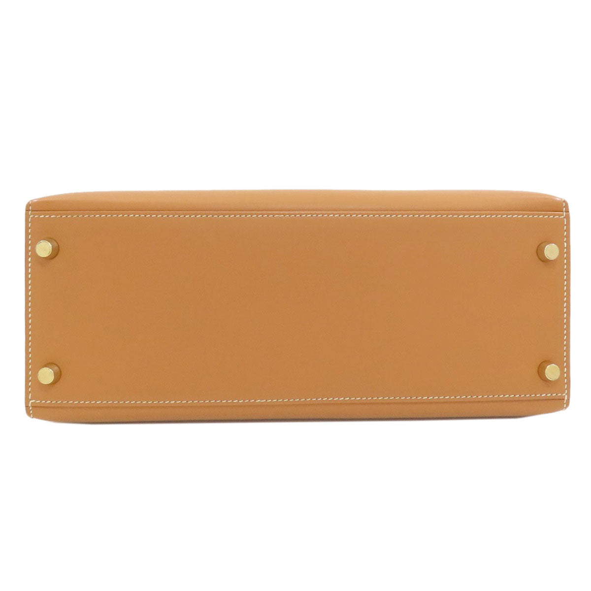 HERMES Kelly 28 outside stitching GoldHardware Handbag Vaux Chamonix Ladies [Used]