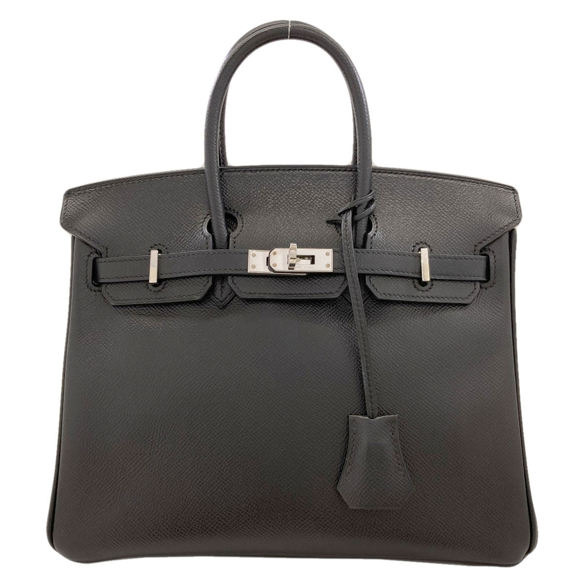 HERMES Birkin 25 SilverHardware Handbag Epsom Ladies [Used]