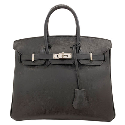 HERMES Birkin 25 SilverHardware Handbag Epsom Ladies [Used]
