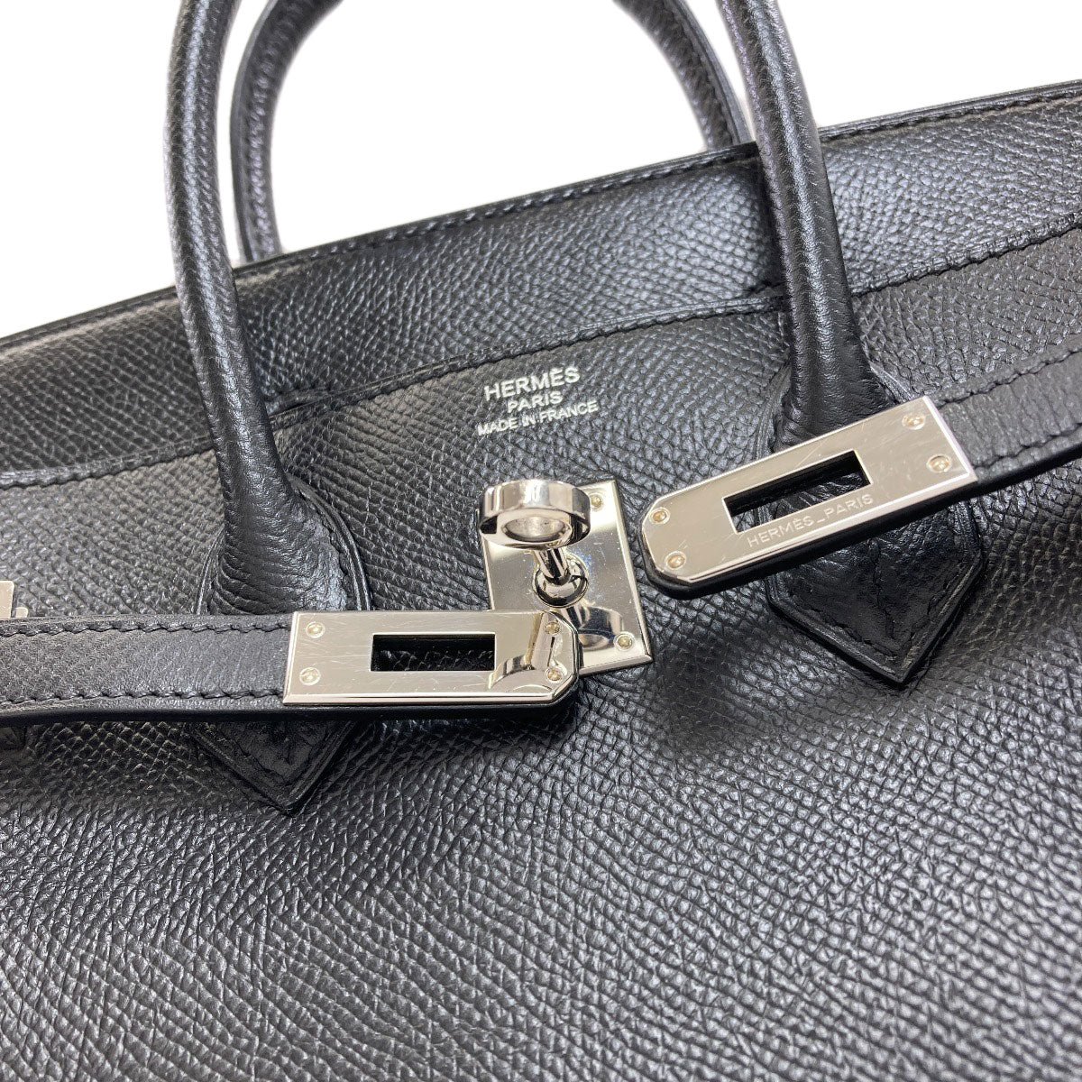HERMES Birkin 25 SilverHardware Handbag Epsom Ladies [Used]