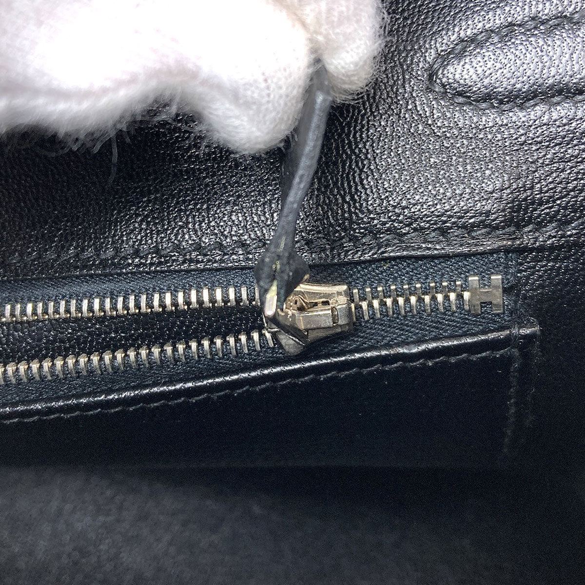 HERMES Birkin 25 SilverHardware Handbag Epsom Ladies [Used]