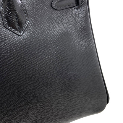 HERMES Birkin 25 SilverHardware Handbag Epsom Ladies [Used]