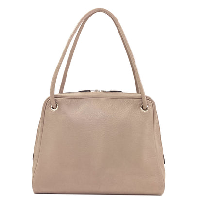 HERMES Tantan SilverHardware Tote Bag Calf Ladies [Used]