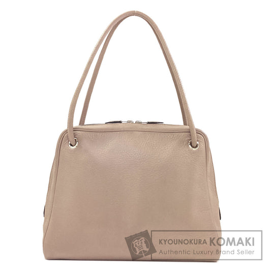 HERMES Tantan SilverHardware Tote Bag Calf Ladies [Used]