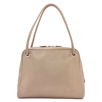 HERMES Tantan SilverHardware Tote Bag Calf Ladies [Used]