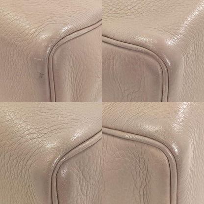 HERMES Tantan SilverHardware Tote Bag Calf Ladies [Used]