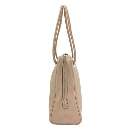 HERMES Tantan SilverHardware Tote Bag Calf Ladies [Used]