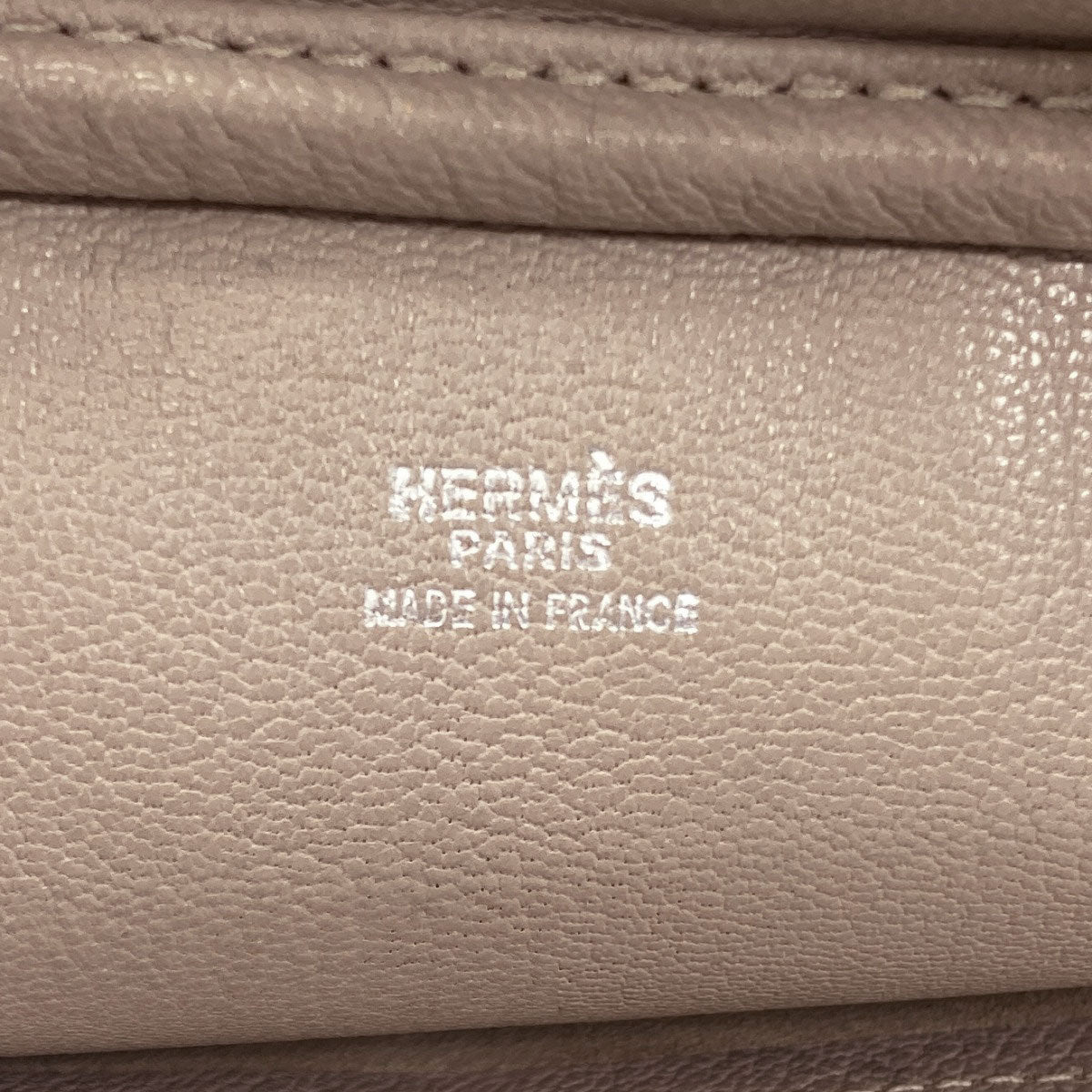 HERMES Tantan SilverHardware Tote Bag Calf Ladies [Used]