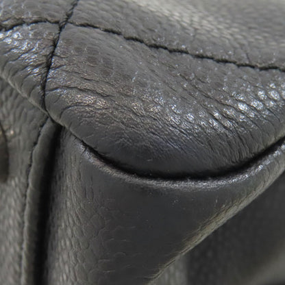 CHANEL Chain bag Matelasse Silver Hardware Tote Bag Grained Calfskin Skin Ladies [Used]