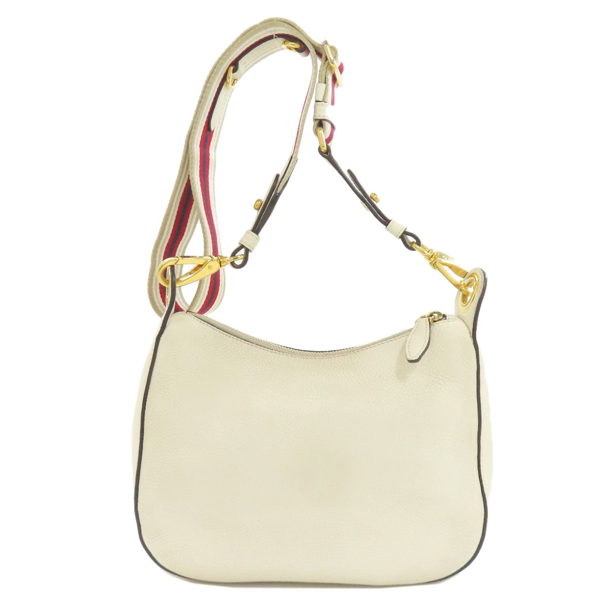 PRADA logo Shoulder Bag Calf Ladies [Used]
