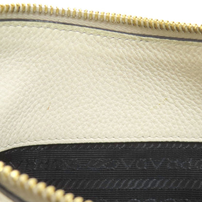PRADA logo Shoulder Bag Calf Ladies [Used]