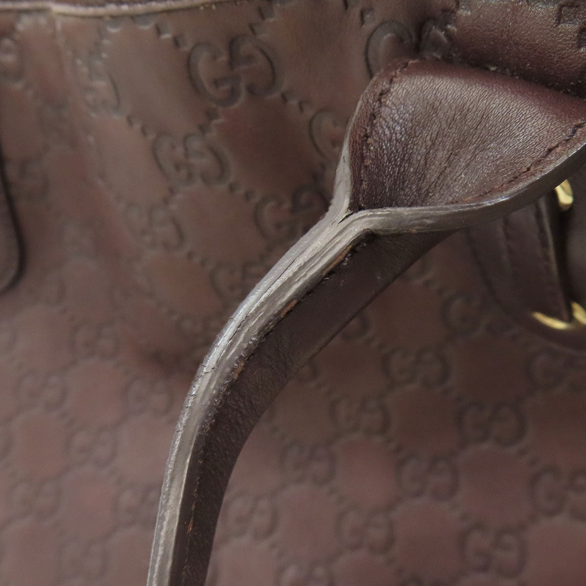 GUCCI 163805 GG Tote Bag Leather Ladies [Used]
