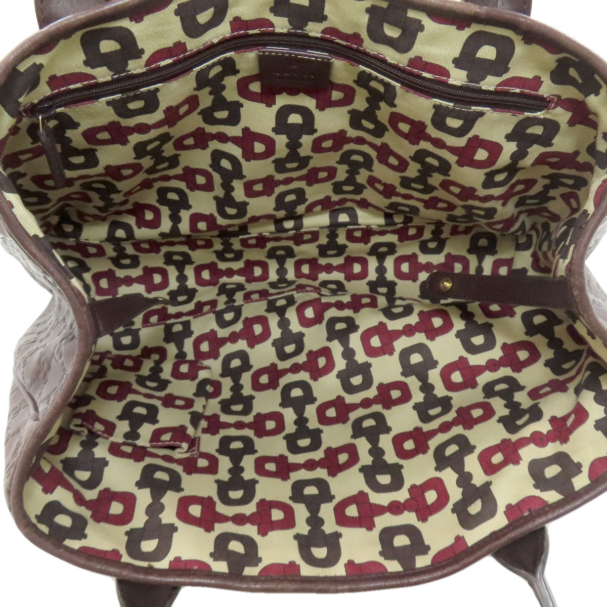 GUCCI 163805 GG Tote Bag Leather Ladies [Used]