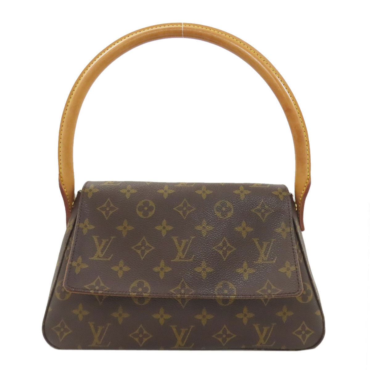 LOUIS VUITTON M51147 Mini looping Handbag Monogram canvas Ladies [Used]