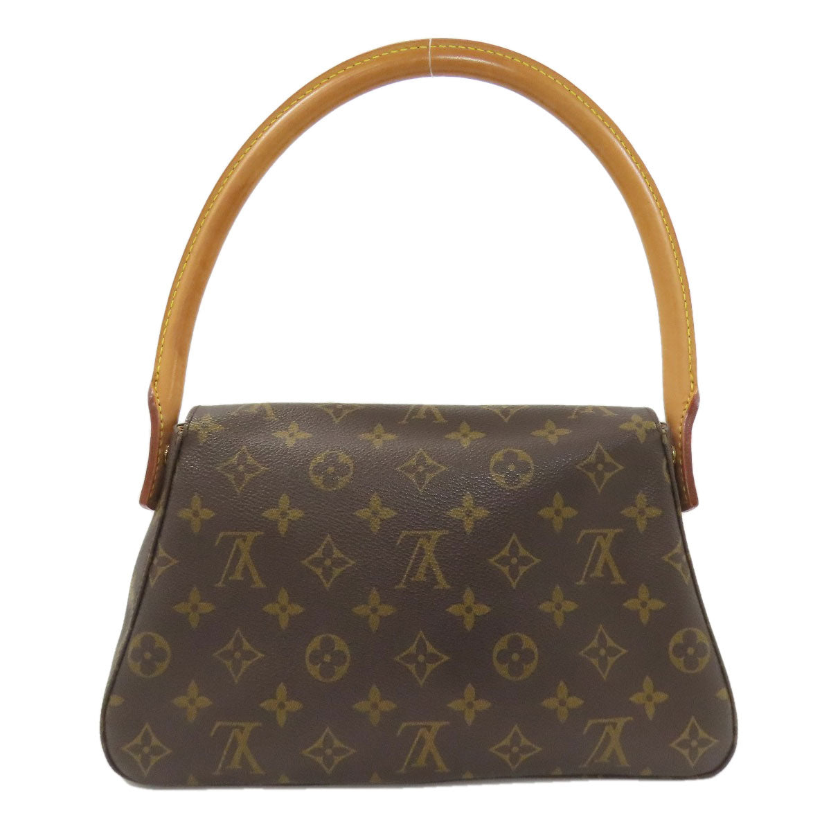 LOUIS VUITTON M51147 Mini looping Handbag Monogram canvas Ladies [Used]
