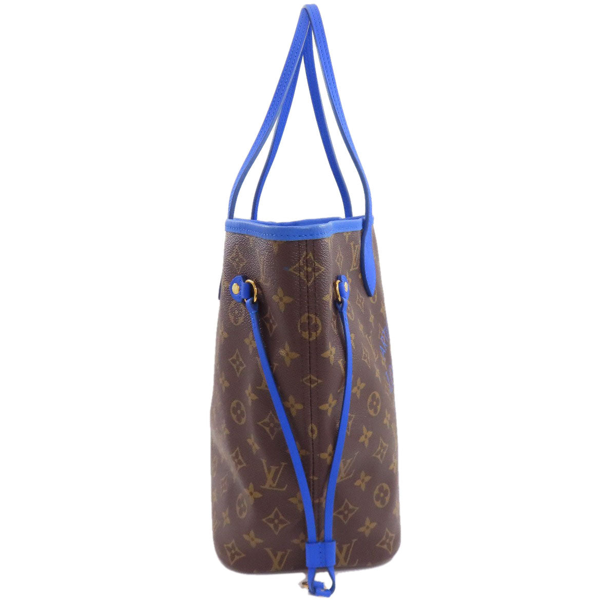 LOUIS VUITTON M40938 Neverfull MM Ikat Flower Tote Bag Monogram canvas Ladies [Used]