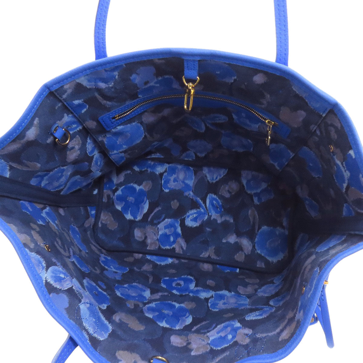 LOUIS VUITTON M40938 Neverfull MM Ikat Flower Tote Bag Monogram canvas Ladies [Used]